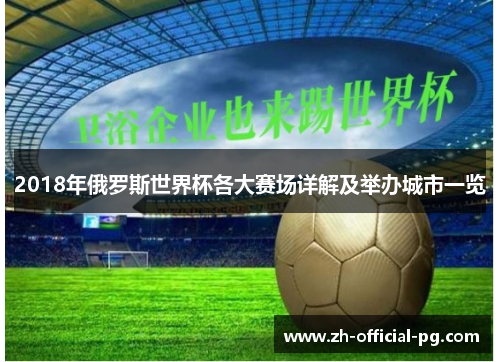 2018年俄罗斯世界杯各大赛场详解及举办城市一览
